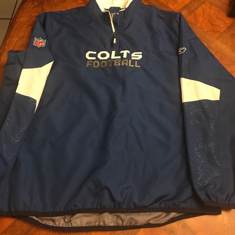 Reebok blue Colts Jacket